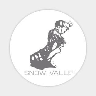 Snow Valley Resort 3D Magnet